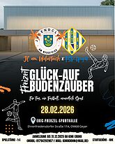 Freizeit-Glück-Auf-Budenzauber: Fußball in der Eric-Frenzel-SH am 28.02.26