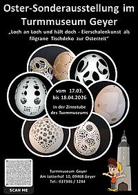 Ostersonderausstellung im Turmmuseum vom 17.03-18.04.26
