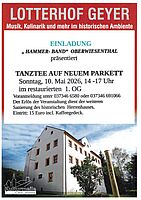 Tanztee zum Muttertag am 10.05. von 14-17 Uhr